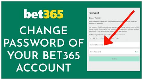 bet365 change password|Help .